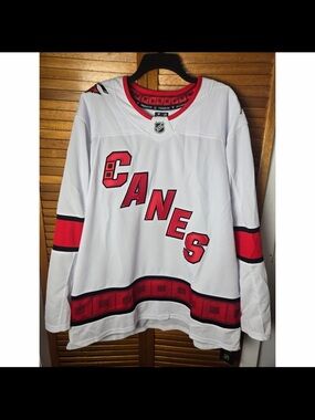 Carolina Hurricanes Fanatics Premium Away Jersey Mens 56 (XXL)